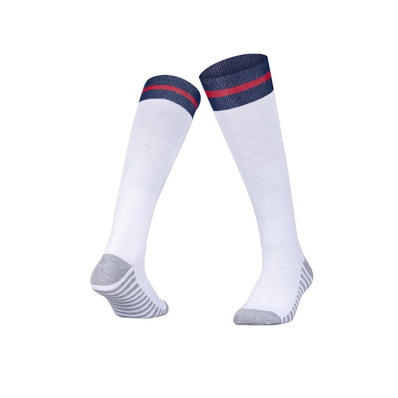 Soccer Thigh High Socks(5 Pairs) - White - EU39-44(US6-10) - image 7