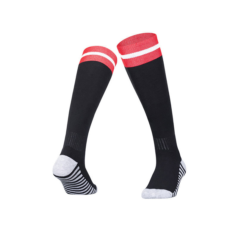 Soccer Thigh High Socks(5 Pairs) - Black - EU39-44(US6-10) - image 9