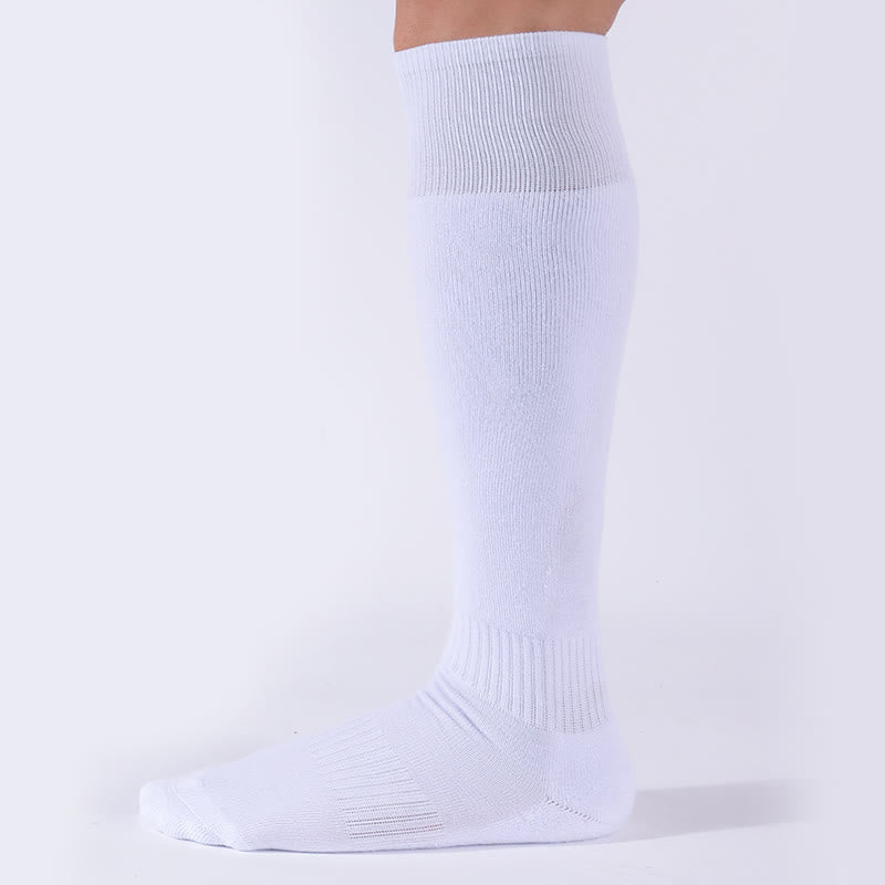 Plus Size White Compression Socks(3 Pairs) - image 3