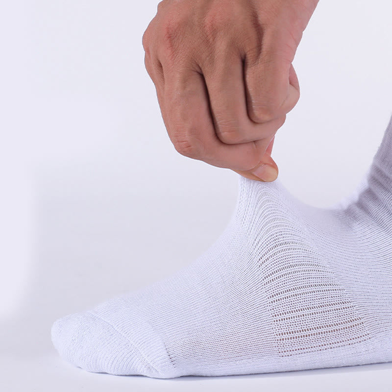 Plus Size White Compression Socks(3 Pairs) - image 2