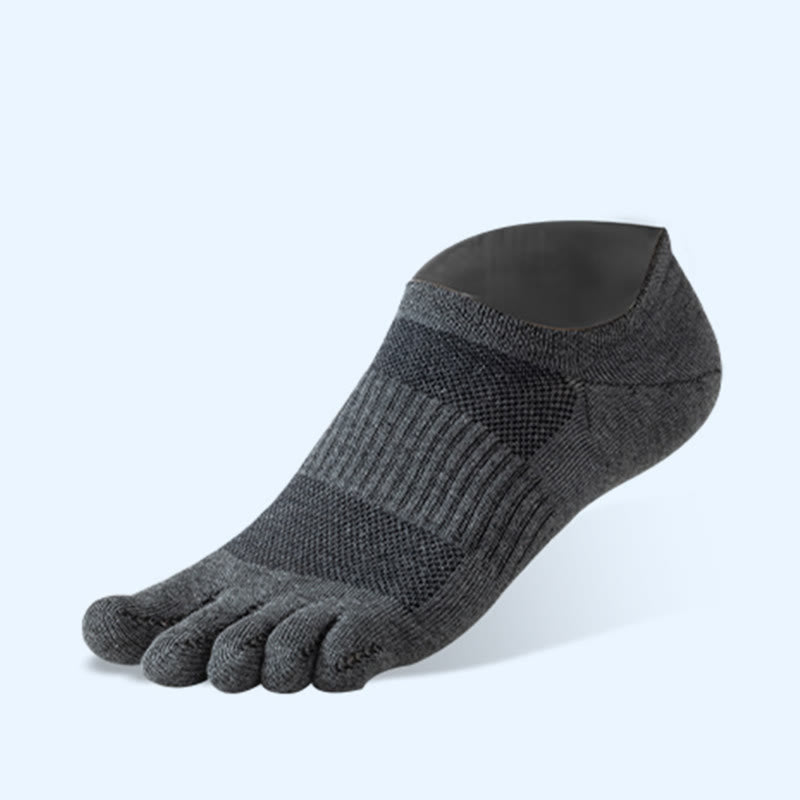 Seamless Toe Alignment Socks(3 Pairs) - Dark Grey - EU39-45(US6-11) - image 18