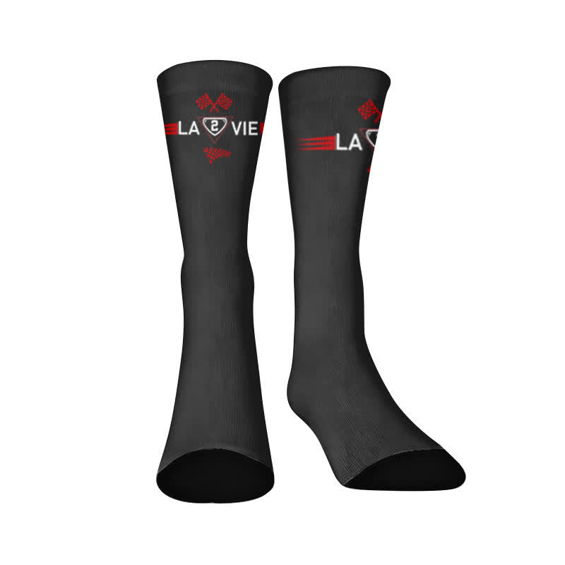 Racing Paris Flag Socks - Flags(1 Pair) - EU37-44(US4-10) - image 9