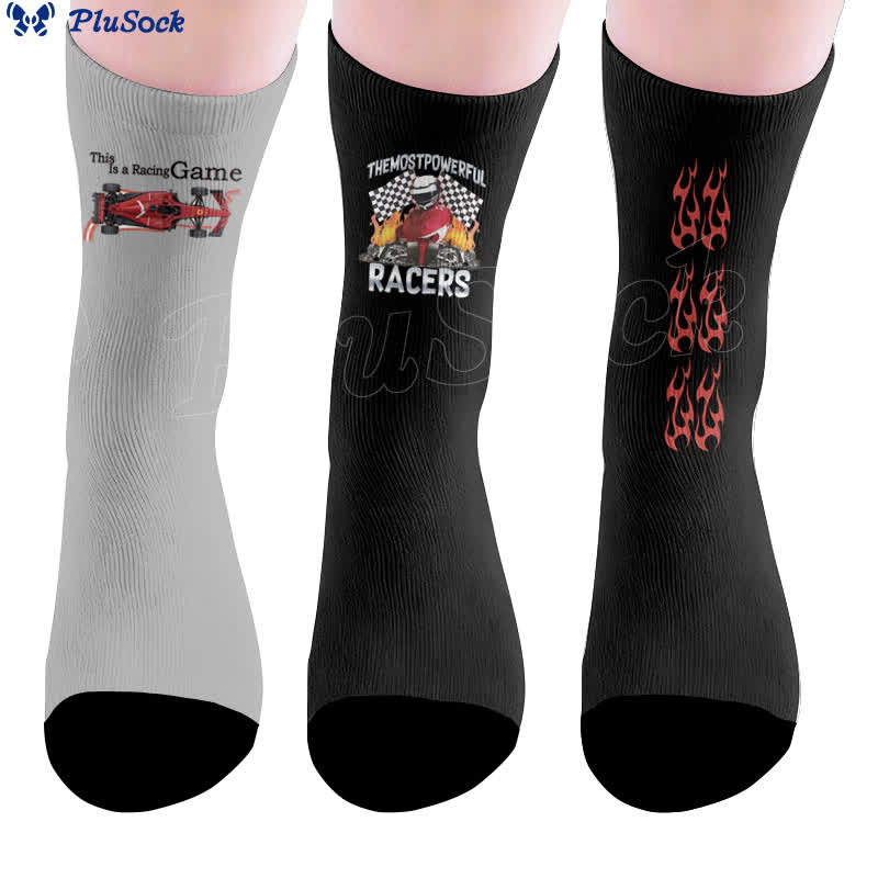 Racing Flag Socks - image 0
