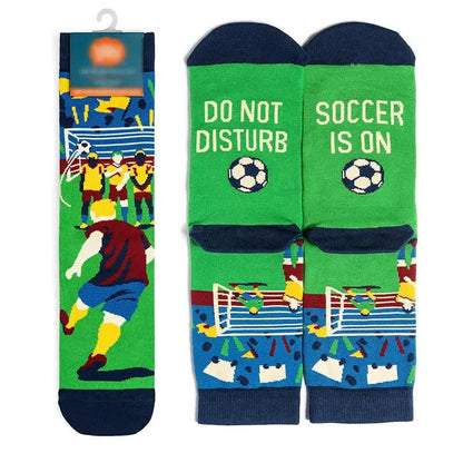 Soccer Slogan Quarter Socks(2 Pairs) - image 2