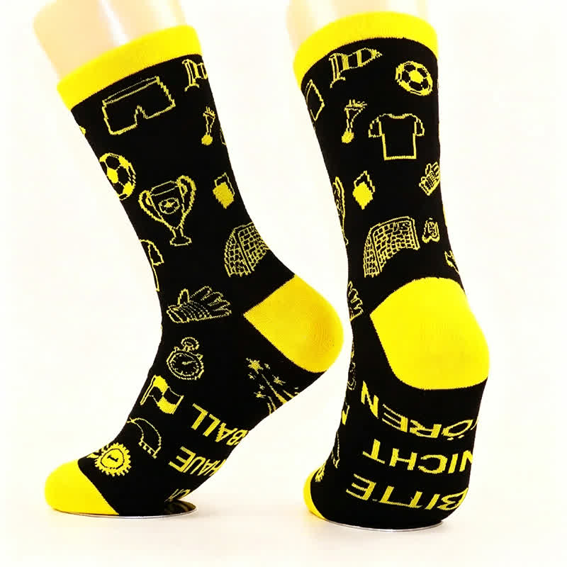 Soccer Slogan Quarter Socks(2 Pairs) - image 7