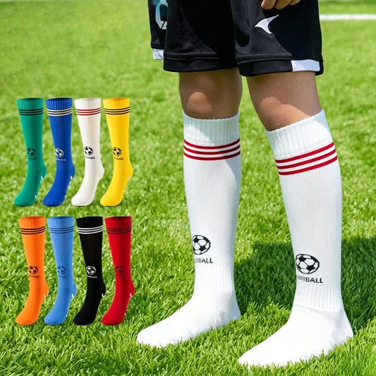 Cotton Football Knee High Socks(3 Pairs) - image 0