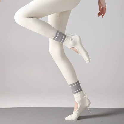 Open Instep Bow Grip Socks(2 Pairs) - image 5