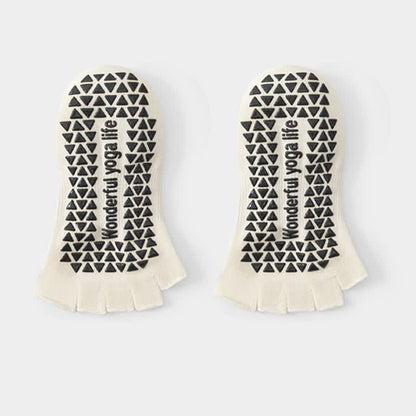 Low Cut Toe Grip Socks(2 Pairs) - White - EU35-40(US2-7) - image 6