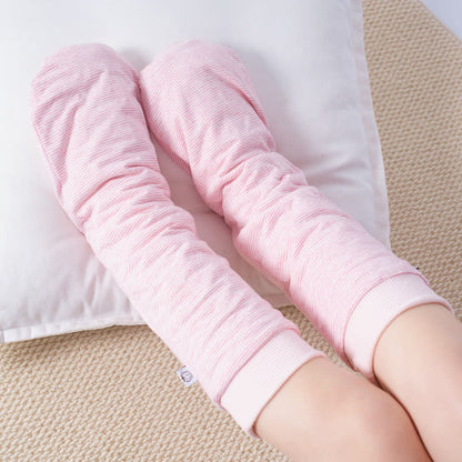 Cotton Stripe Cozy Sleep Socks - image 1