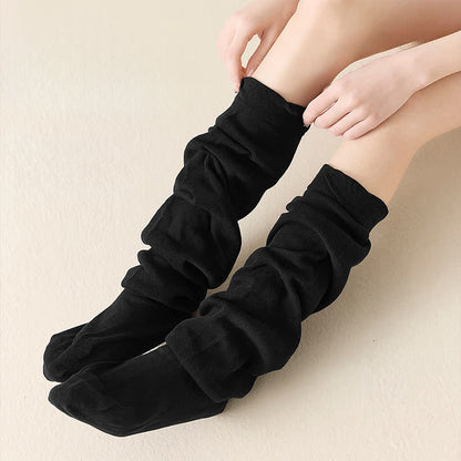 Slouchy Mesh Knit Sleep Socks(2 Pairs) - image 2