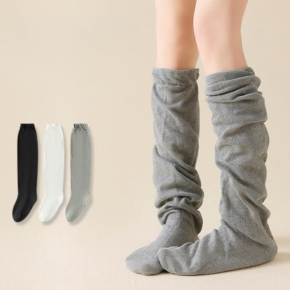 Slouchy Mesh Knit Sleep Socks(2 Pairs) - image 1
