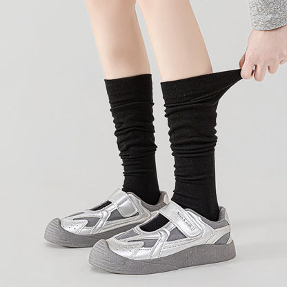 Plus Size Solid Bamboo Compression Socks - image 4