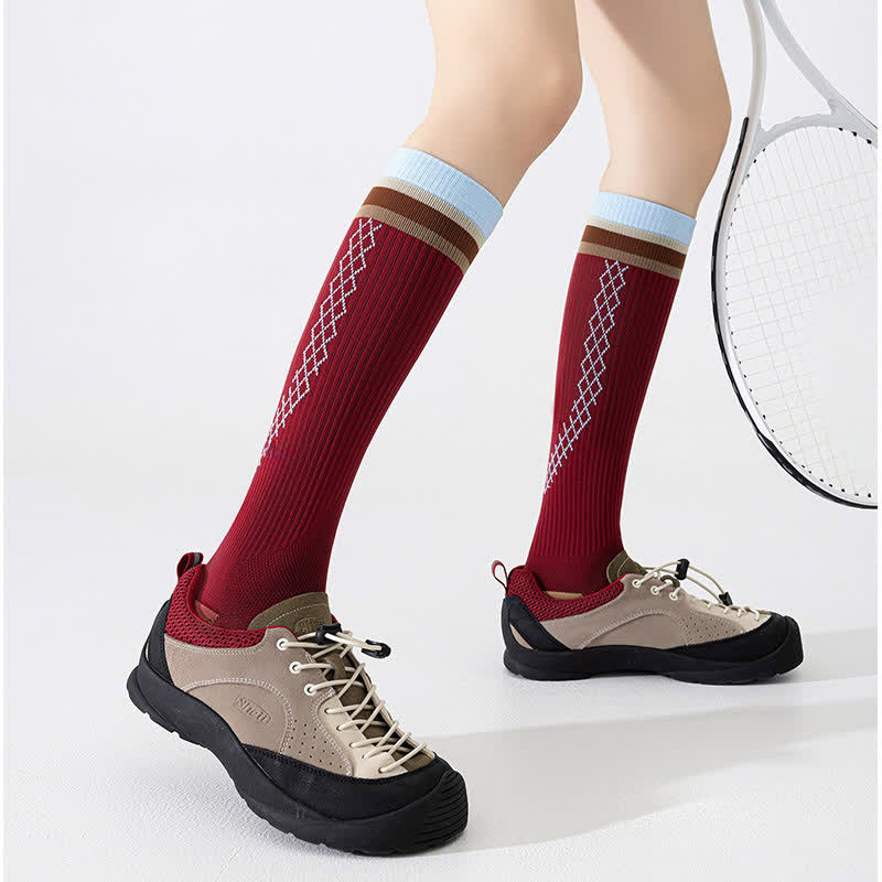 Ribbed Compression Socks(3 Pairs) - image 2