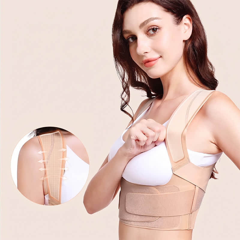 Open Bust Cross Back Posture Corrector Brace - image 2