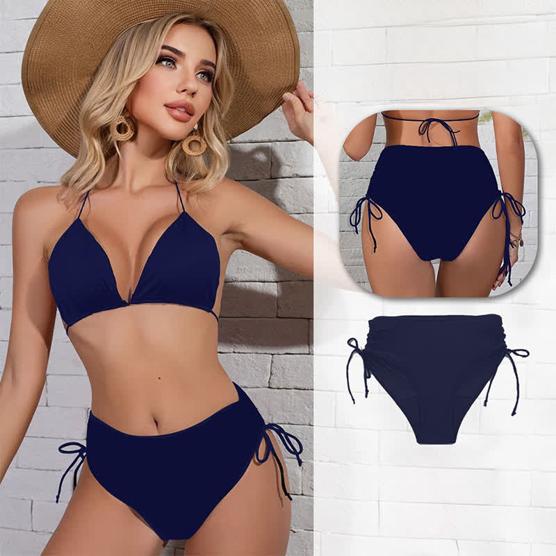 Halter Triangle Tie Side Panty - image 2