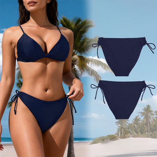 Halter Triangle Tie Side Panty - image 0