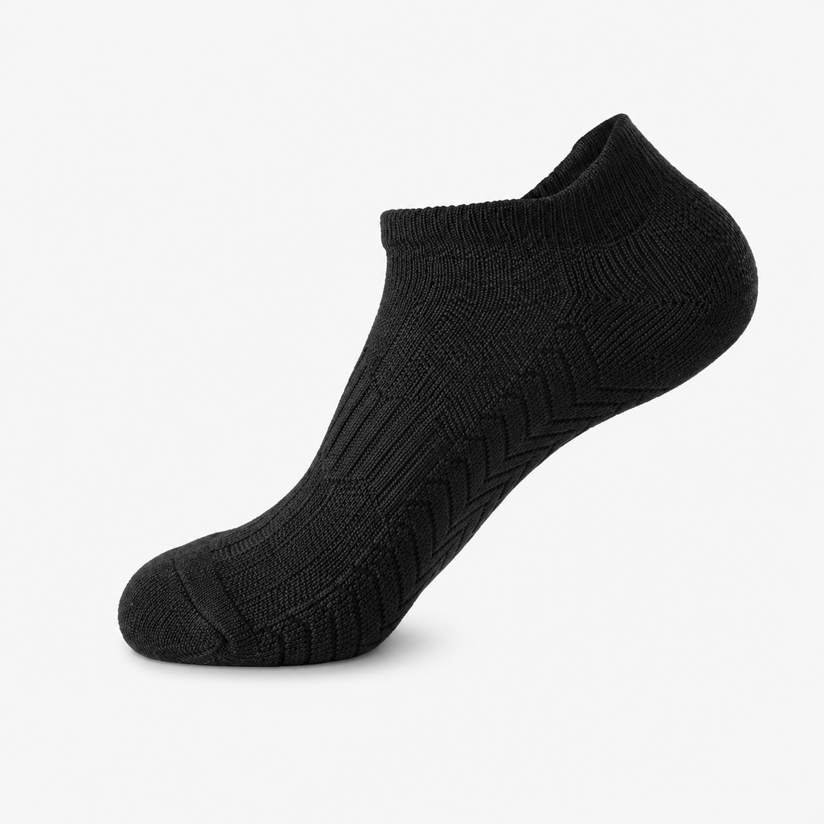 Sport Ankle Socks (4 Pairs) - Black - U36-43(US2.5-9.5) - image 6