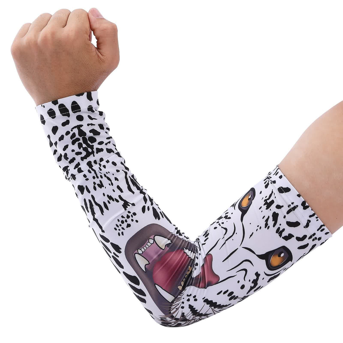 Galaxy Fade Cooling  Arm Sleeves(2 Pairs) - White - One Size - image 4