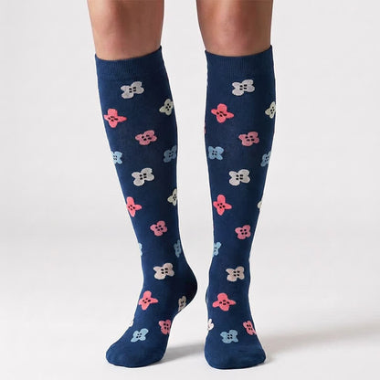 Blooming Flowers Series Compression Socks(6 Pairs) - image 4