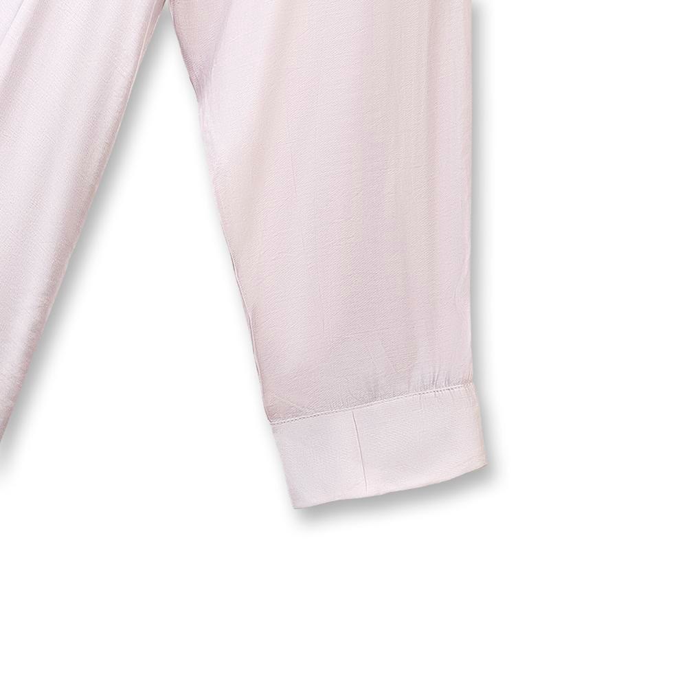 Plus Size Drape Shirt and Cami Dress Set - image 2