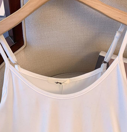 Plus Size Ice Silk Camisole Tank Top - image 3