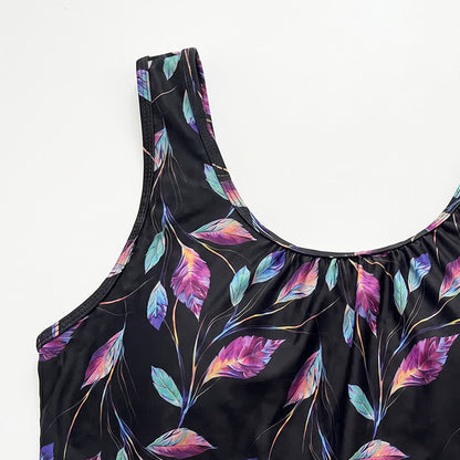 Tropical Leaf Tankini Set - image 4