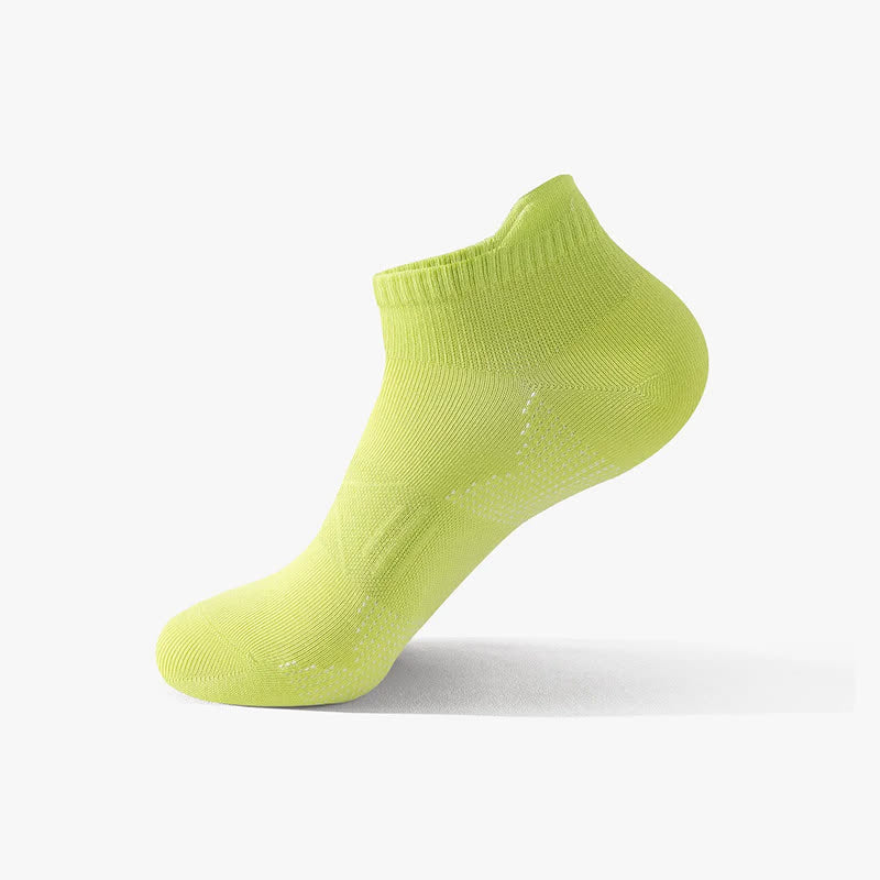 Breathable Sport Ankle Compression Socks (6 Pairs) - Fluorescent Green - EU38-43(US5-9) - image 5