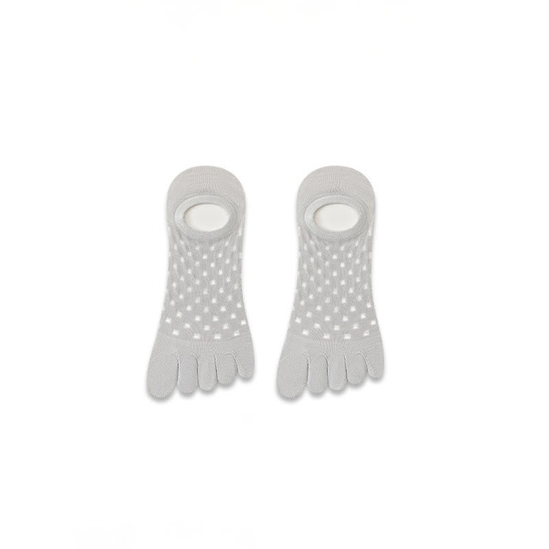 Breathable Five Toe Alignment Socks(3 Pairs) - Light Gray - EU39-44(US6-10) - image 7