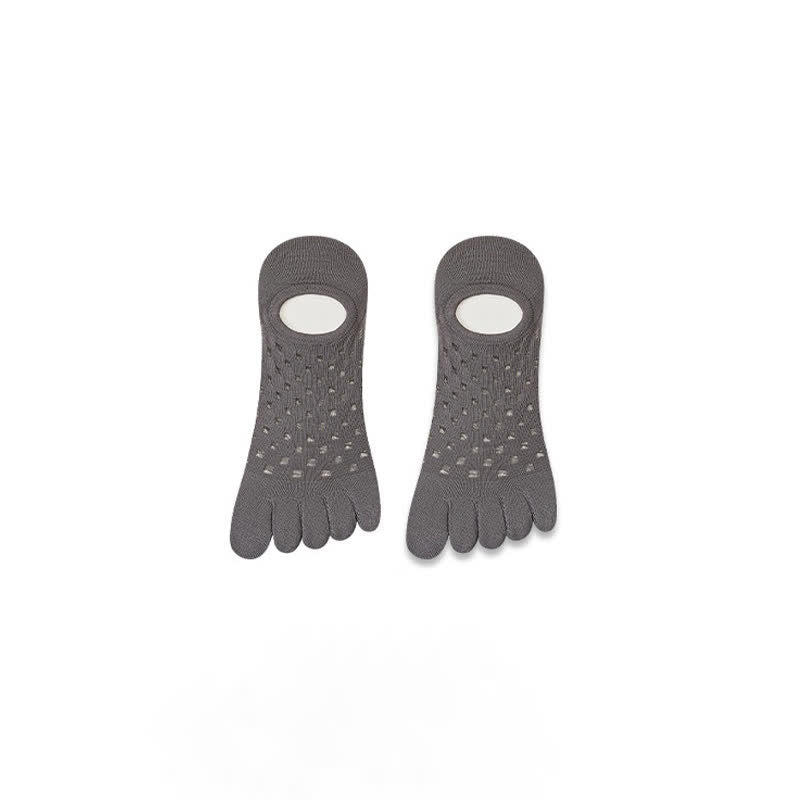 Breathable Five Toe Alignment Socks(3 Pairs) - Dark Grey - EU39-44(US6-10) - image 4