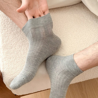 Soft Stretch Ankle Socks (5 Pairs) - image 2