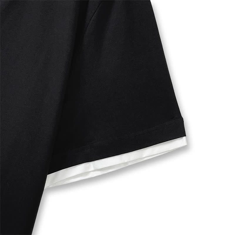 Soft Cotton Blend Contrast Trim Skirt Set - image 2