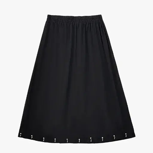 Plus Size Side Tie Ruched Short Sleeve Midi Skirt Matching Set - Midi Skirt - 6XL - image 6