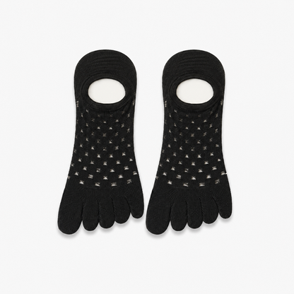 Breathable Five Toe Alignment Socks(3 Pairs) - Black - EU39-44(US6-10) - image 3