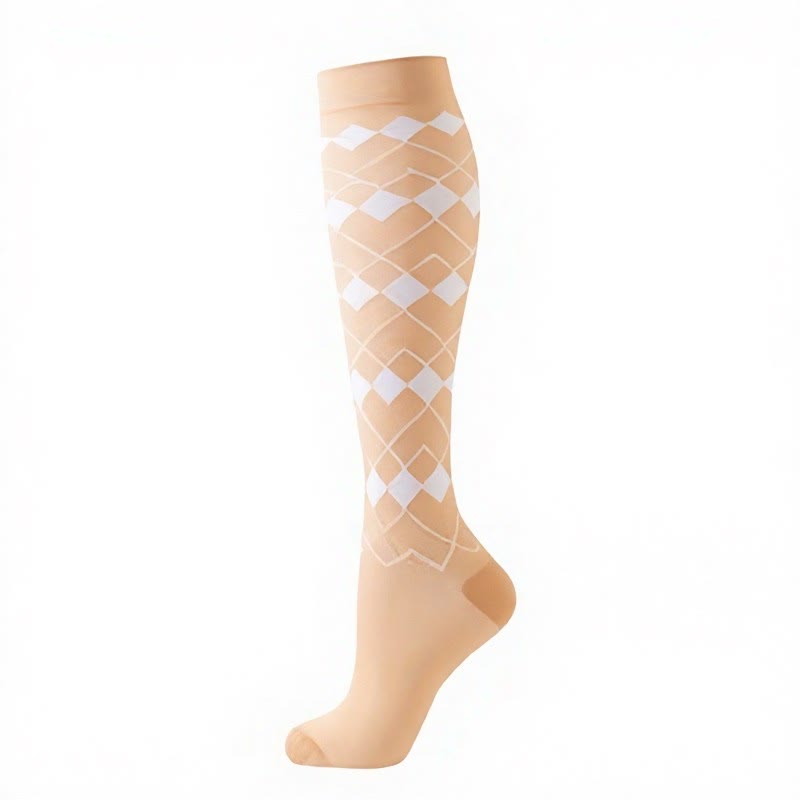 Cocoa Hearts Compression Socks(6 Pairs) - image 11
