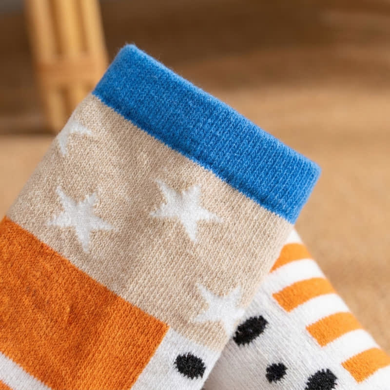 Cartoon Character Tabi Socks (4 Pairs) - image 2