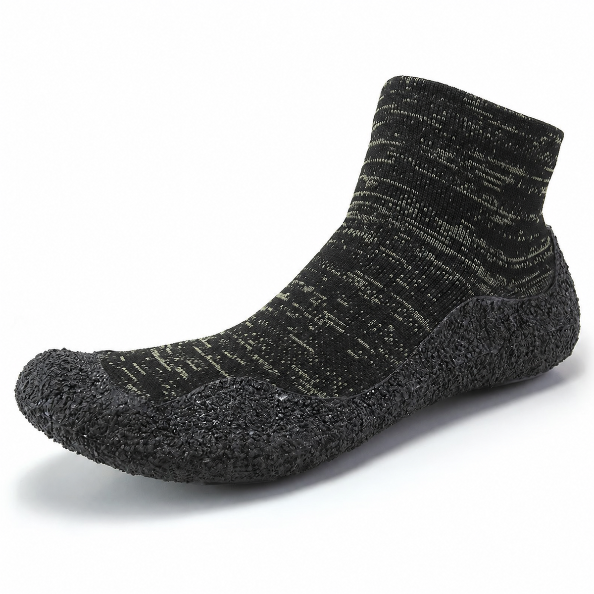 Plus Size Lightweight Barefoot Sock Shoes - Dark Grey - US12 - image 8