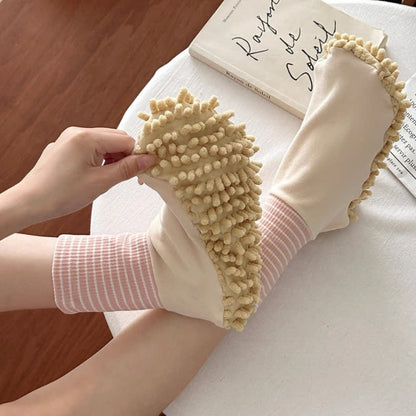 Microfiber Cleaning Dust Mop Slipper Socks (4 Pairs) - image 2