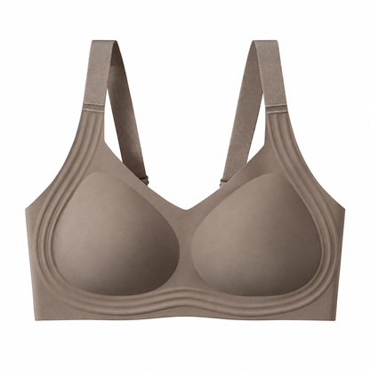 Soft Daily Comfort Wireless Bra - Dark Grey - 6XL - image 12