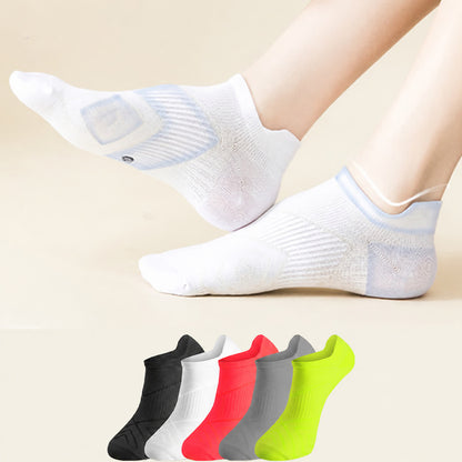 Plus Size Soft Running Ankle Compression Socks(5 Pairs) - Multicolor - EU41-45(US7.5-11) - image 0
