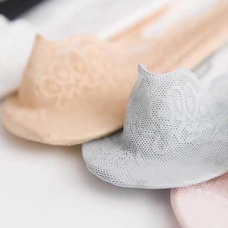 Lace No Show Socks(5 Pairs) - image 6