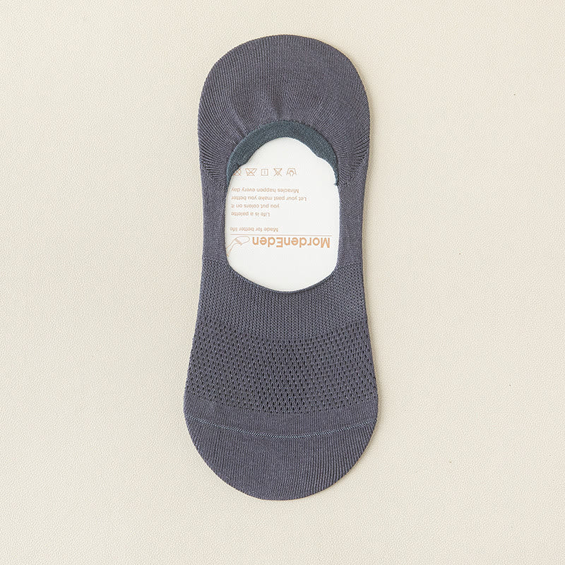 Mesh Breathable No Show Socks(5 Pairs) - Navy Blue - EU39-46(US5-12) - image 23
