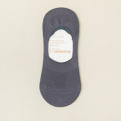 Mesh Breathable No Show Socks(5 Pairs) - Navy Blue - EU39-46(US5-12) - image 23