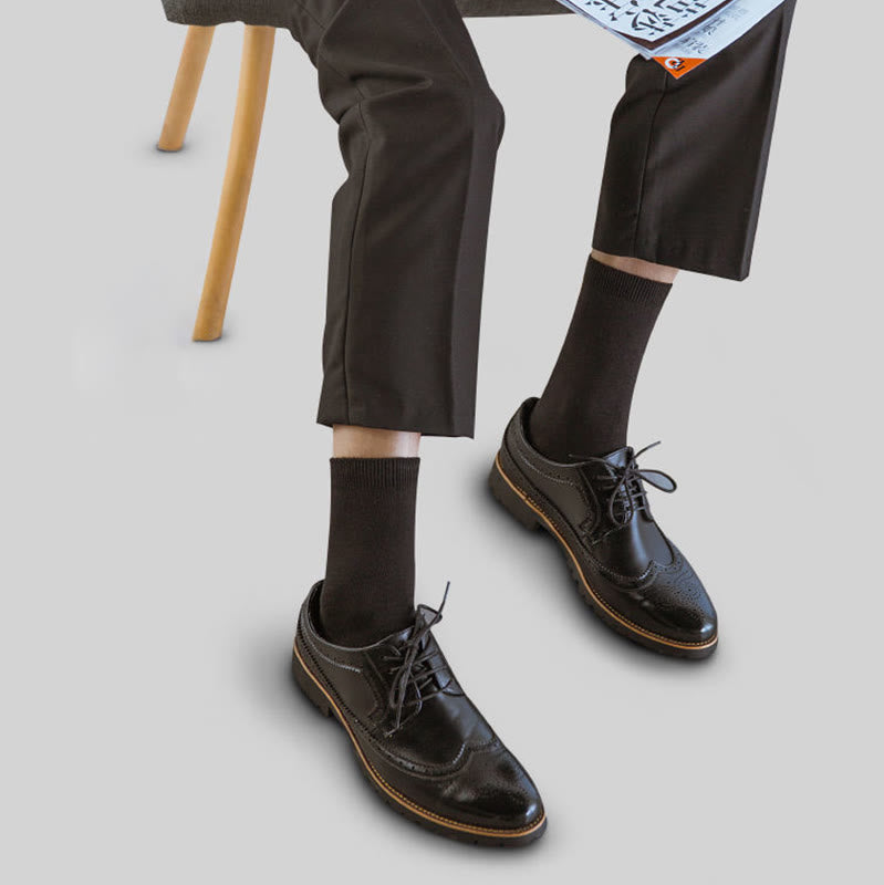 Solid Soft Quarter Socks(5 Pairs) - image 3