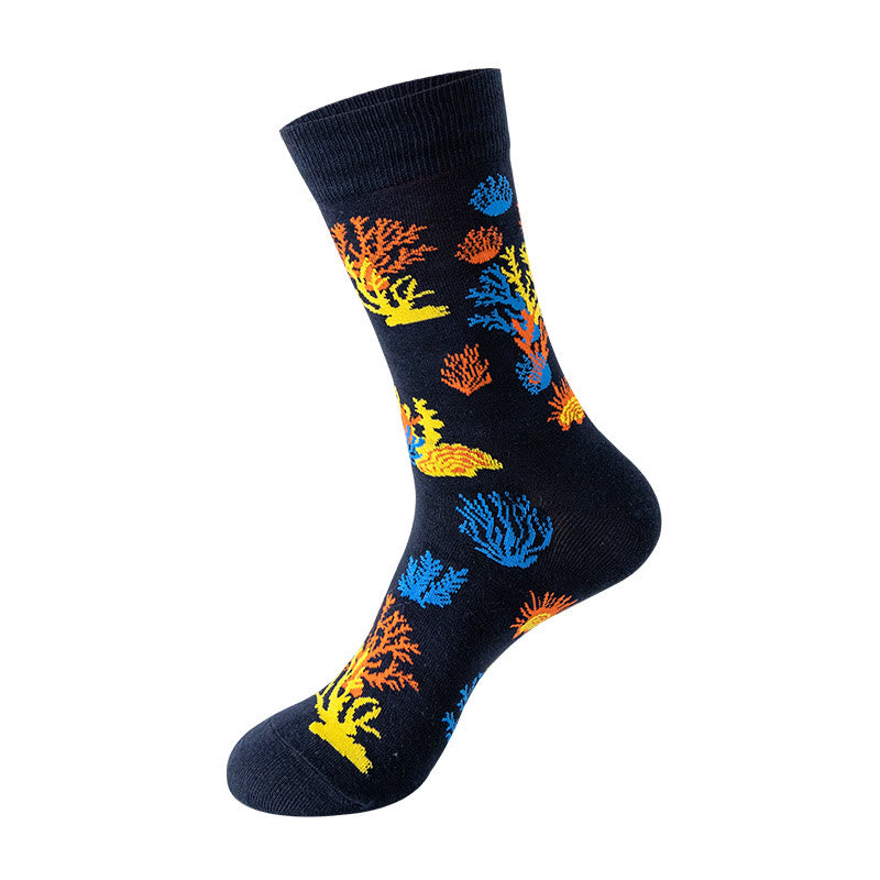 Sea Creatures Crew Socks(5 Pairs) - image 2