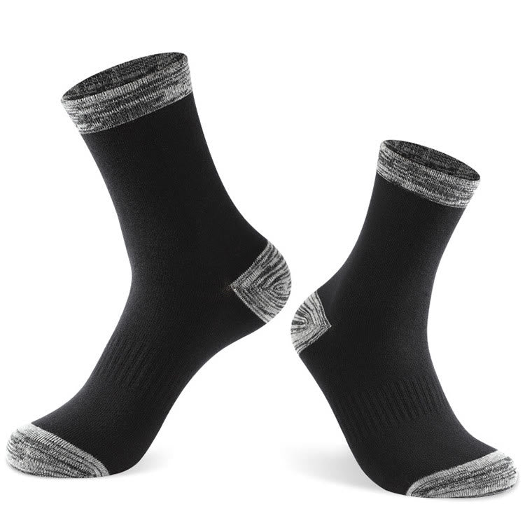 Gray Edge Quarter Socks(3 Pairs) - image 4