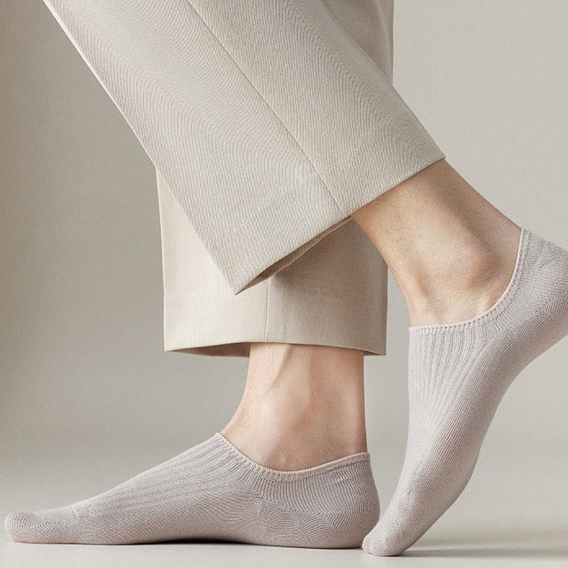 Deodorant No Show Socks(5 Pairs) - Khaki - EU39-46(US5-12) - image 8