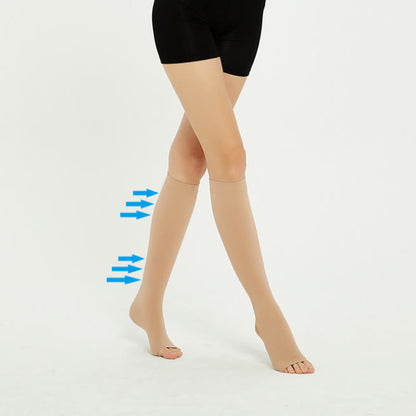 Unisex Relief Pain Compression Socks Open Toe - image 1