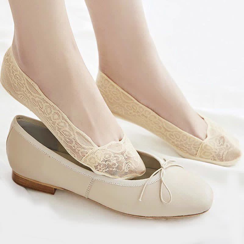 Lace No Show Socks(5 Pairs) - image 2