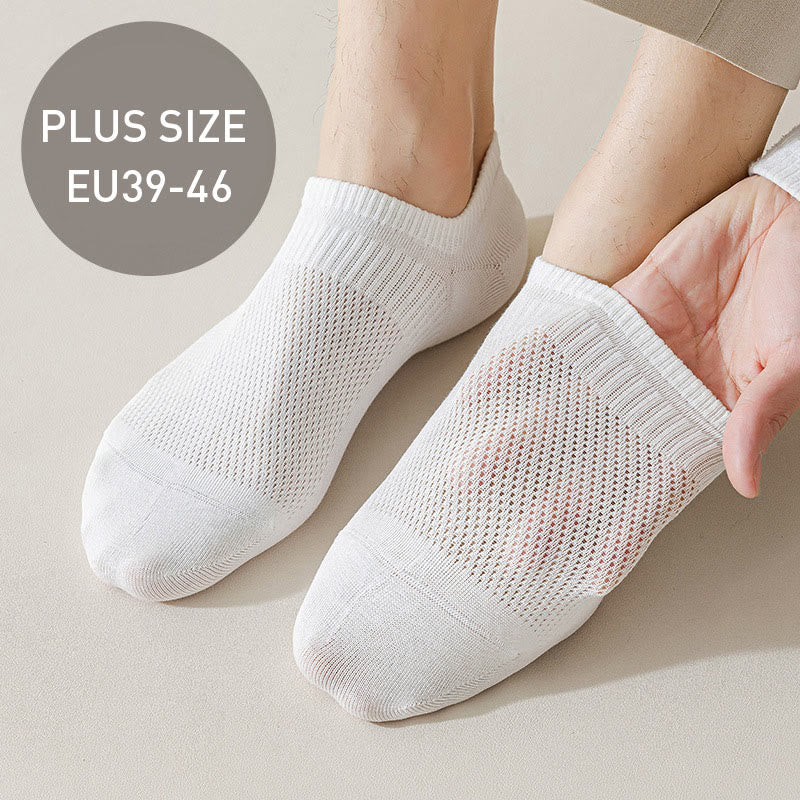 Mesh Cotton No Show Socks(5 Pairs) - image 0