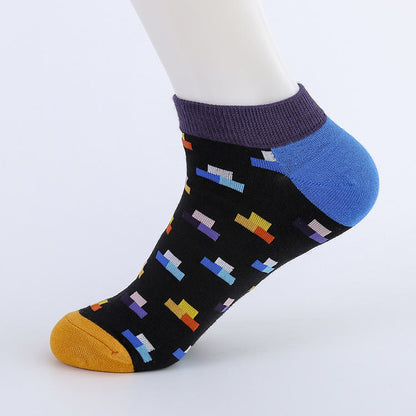 Puzzle Ankle Socks(5 Pairs) - image 3